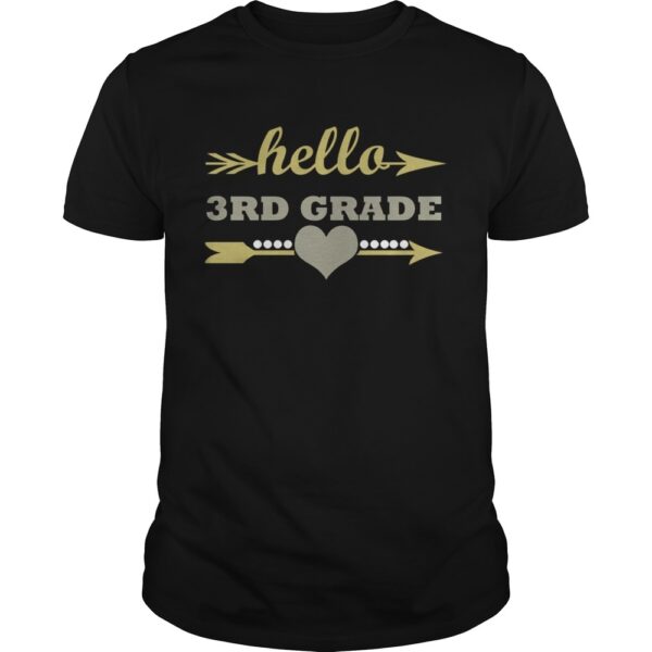 Hello 3rd Grade Teacher Kids Back to School Gift Third T Shirt.jpg